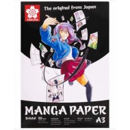 Альбом для рисунку MANGA, A3, 250г/м2, 20л, Sakura
