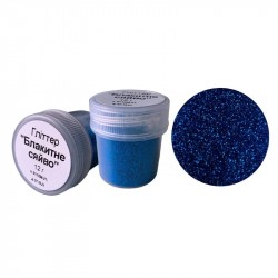 Гліттер MAGIC STARS "Kompozit", блакитне сяйво, 12 г