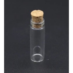 Склянні пляшечки для декупажу, 11*35 мм на 2мл Склянні пляшечки для декупажу, 11*35 мм на 2мл