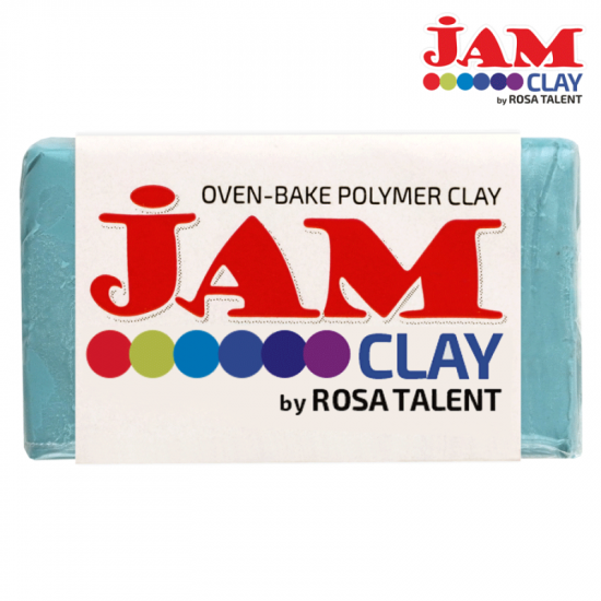 Пластика Jam Clay, Небесно-блакитний, 20г, ROSA TALENT