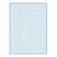 Папір масштабно-коорд. А1, (800х600мм), 1 арк., блакитний _МК1101