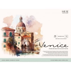 Блок для акварелі, 240x320 20арк., 325г/м2, MUSE Блок для акварелі, 240x320 20арк., 325г/м2, MUSE