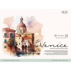 Блок для акварелі, 300x400 20арк., 325г/м2, MUSE Блок для акварелі, 300x400 20арк., 325г/м2, MUSE