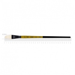 Щетина овальна, AMBER 2306FR, №10, д.р. пензель ROSA