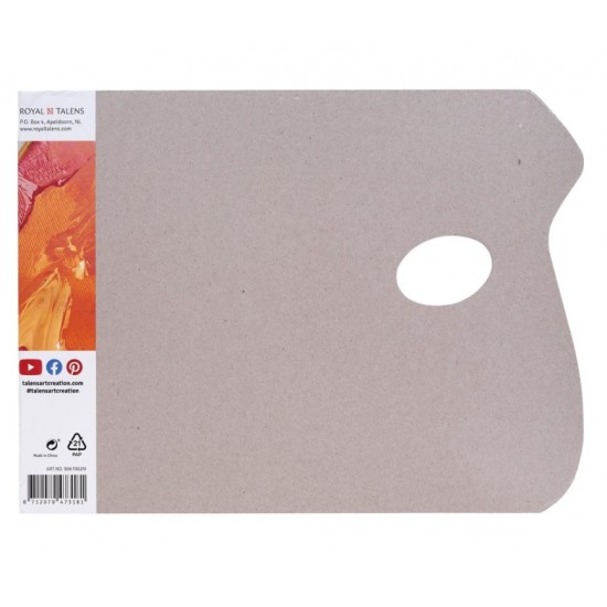 Палітра паперова прямокутна Talens Art Creation, 22,5*30см, 20 листків, Royal Talens