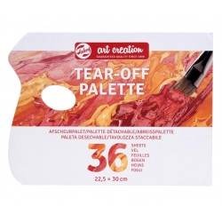 Палітра паперова прямокутна Talens Art Creation, 22,5*30см, 20 листків, Royal Talens