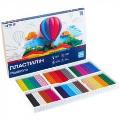 Пластилін, 24 кольори, 480 г. Kite Classic Пластилін, 24 кольори, 480 г. Kite Classic