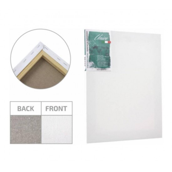 Підрамник, 60*80 см, модуль №1, дрібне зерно, акрил, італійська бавовна, Unico