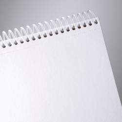 Скетчбук для акварелі на спіралі А4, 200г/м2, 32 л, білий папір, Фіолетовий, ROSA Studio Скетчбук для акварелі на спіралі А4, 200г/м2, 32 л, білий папір, Фіолетовий, ROSA Studio