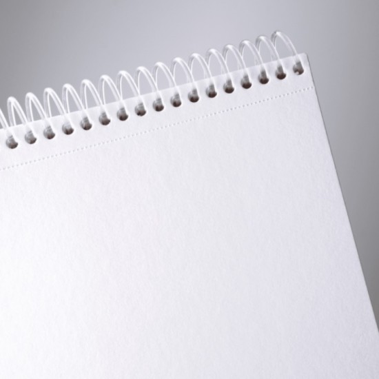 Скетчбук для акварелі на спіралі А4, 200г/м2, 32 л, білий папір, Фіолетовий, ROSA Studio