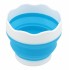 Силіконовий складний стакан для води, висота 8см, (d:9,5см.), Sinoart
