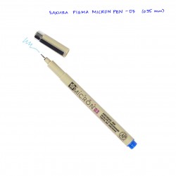 Лінер PIGMA Micron (0.3), 0,35мм, Синій, Sakura Лінер PIGMA Micron (0.3), 0,35мм, Синій, Sakura
