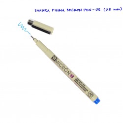 Лінер PIGMA Micron (0.8), 0,5мм, Синій, Sakura Лінер PIGMA Micron (0.8), 0,5мм, Синій, Sakura