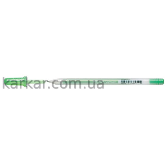 Ручка гелева, METALLIC, Смарагдовий Зелений, Sakura