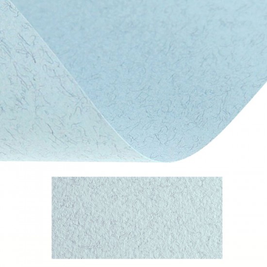 Папір пастельний Tiziano A4 (21*29,7см), №15 marina, 160г/м2, голубий з ворсинками, середнє зерно