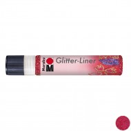 Контур, Бурштиновий, з блискітками, 25мл, Marabu