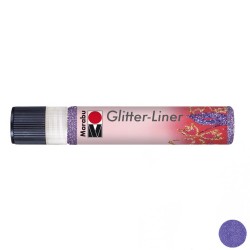 Контур, Лавандовий, з блискітками, 25мл, Marabu Контур, Лавандовий, з блискітками, 25мл, Marabu