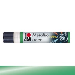 Контур, Зелений світлий, металік, 25мл,  Marabu Контур, Зелений світлий, металік, 25мл,  Marabu
