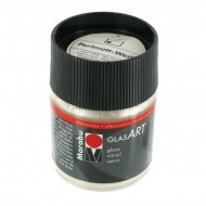 Фарба вітражна на основі розч., Біла перлинна, 50мл, Glas Art,Marabu,130205270