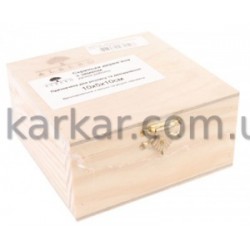 Скринька дерев'яна з замком, 10х5х10см, ROSA TALENT