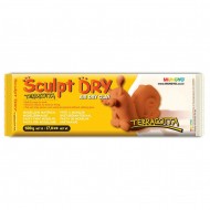 Маса для моделювання, теракотова, самозастигаюча, 500 г., ''Sculpt Dry'', MUNGYO Маса для моделювання, теракотова, самозастигаюча, 500 г., ''Sculpt Dry'', MUNGYO