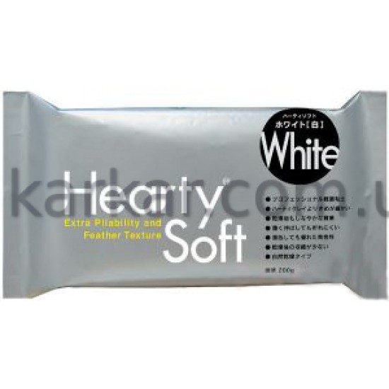 Пластика самозастигаюча Hearty Soft, Біла, 200 г, Padico Пластика самозастигаюча Hearty Soft, Біла, 200 г, Padico