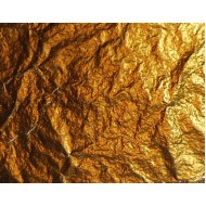 Поталь вільна, ЗОЛОТО, №2,5. (імітація) в листах, 16*16см, в карт.буклеті, 10лист.