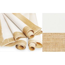 Полотно грунтоване в рулоні, Дрiбне зерно, 1,5*1 м, акрил, 300 г/м², льон, ROSA Полотно грунтоване в рулоні, Дрiбне зерно, 1,5*1 м, акрил, 300 г/м², льон, ROSA