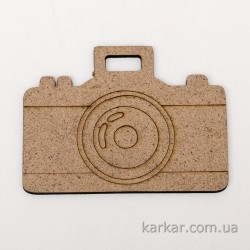 Заготовка „Фотоапарат“, ДВП, 9х6,7 см, ROSA TALENT Заготовка „Фотоапарат“, ДВП, 9х6,7 см, ROSA TALENT