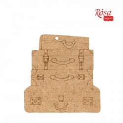 Заготовка „Валіза“, ДВП, 8х8 см, ROSA TALENT Заготовка „Валіза“, ДВП, 8х8 см, ROSA TALENT