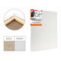 Підрамник, 50*60 см, середнє зерно, акрил, льон, ROSA