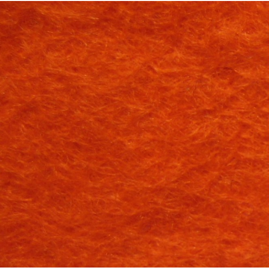 Фетр натуральный, 20*30, ярко-оранжевый №14