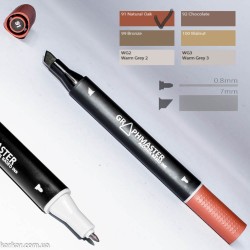 Маркер художній Graphmaster Natural Oak 91