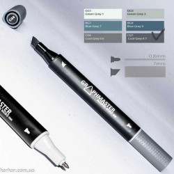Маркер художній Graphmaster Cool GreyⅡ 7 CG7