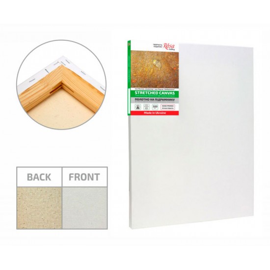 Підрамник, 30*45 см, дрібне зерно, акрил, бавовна, ROSA Gallery