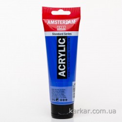 Фарба акрилова AMSTERDAM, (512) Кобальт синій (ультрамар.), 120 мл, Royal Talens