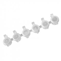 Контейнер пластиковий, 6 шт., 2,2х1,6см., D.K.ART & CRAFT