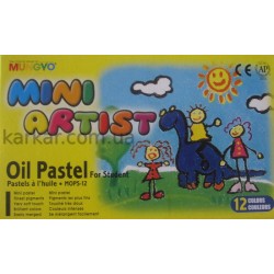 Пастель олійна MINI 12кол., MOPS-12, MUNGYO Пастель олійна MINI 12кол., MOPS-12, MUNGYO