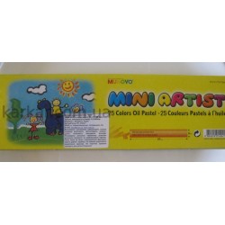 Пастель олійна  MINI 25кол., MOPS-25, MUNGYO Пастель олійна  MINI 25кол., MOPS-25, MUNGYO