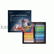 Пастель олійна м'яка проф., 24кол., MOPV-24, MUNGYO