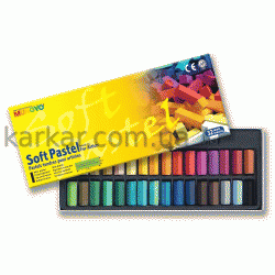 Пастель суха, проф., 1/2 м'яка, 32 кол., квадр., MPS-32, MUNGYO