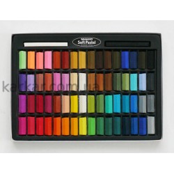 Пастель суха, проф., 1/2 м'яка, 64 кол., квадр., MPS-64, MUNGYO