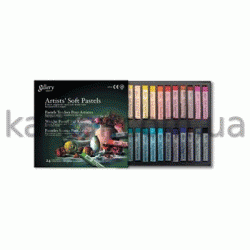 Пастель суха, проф., м’яка, 24кол., квадр., MPV-24, MUNGYO