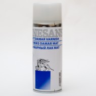Renesans Лак-аерозоль дамарний матовий, 400мл.,(синя етикетка)