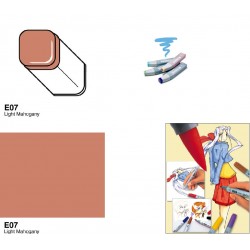 Copic чорнило для маркерів Various Ink, E-07 Light mahogany (Світлий махагон)