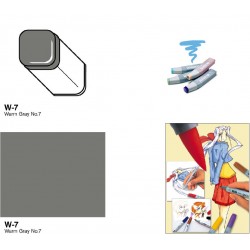 Copic чорнило для маркерів Various Ink, W-7 Warm gray (Теплий сірий)