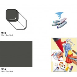 Copic чорнило для маркерів Various Ink, W-9 Warm gray (Теплий сірий)