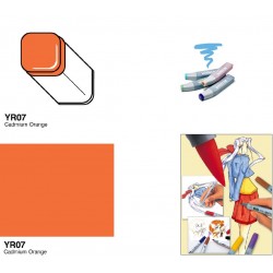 Copic чорнило для маркерів Various Ink, YR-07 Cadmium orange (Помаранчевий кадмій)
