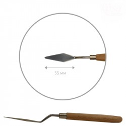 Мастихін ROSA Studio 11914 ромб, довжина 5,5см, ст.код1010