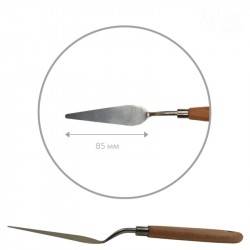 Мастихін ROSA Studio 11923 капля, довжина 8,5см, ст.код1016